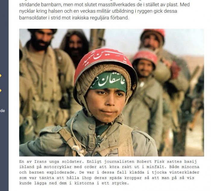 Iran barnsoldat Iran-Irak-kriget.JPG