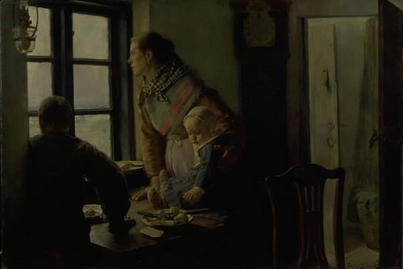 Oscar_Björck,_Et_nødskud,_1883,_KMS1236,_Statens_Museum_for_Kunst.jpg