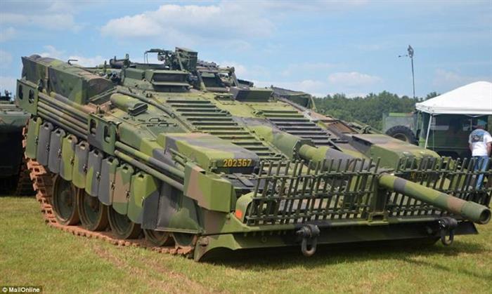 Russian made BMP-1 infantry fighting vehicle.jpg