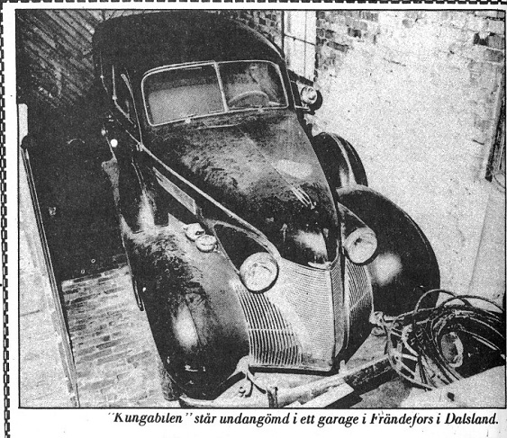 Kungens Cadillac efter dikesbesøk,,,.jpg