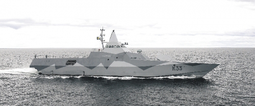 På långresa. HMS Helsingborg som är världens modernaste fartyg ska till Medelhavet i augusti för provturer..jpg